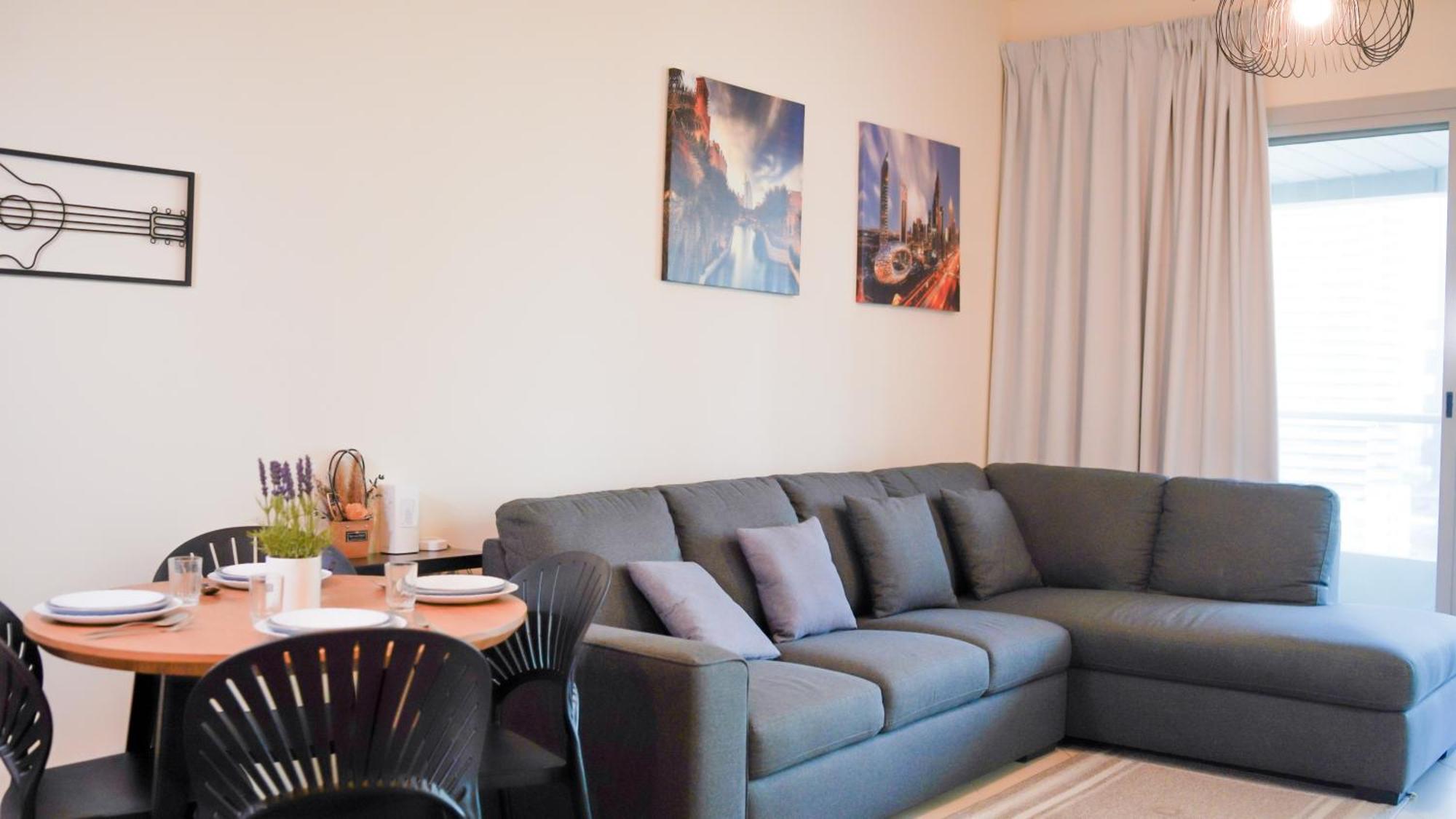 Spacious 2 Bed Apt At Marina High Floor Dubai Dış mekan fotoğraf